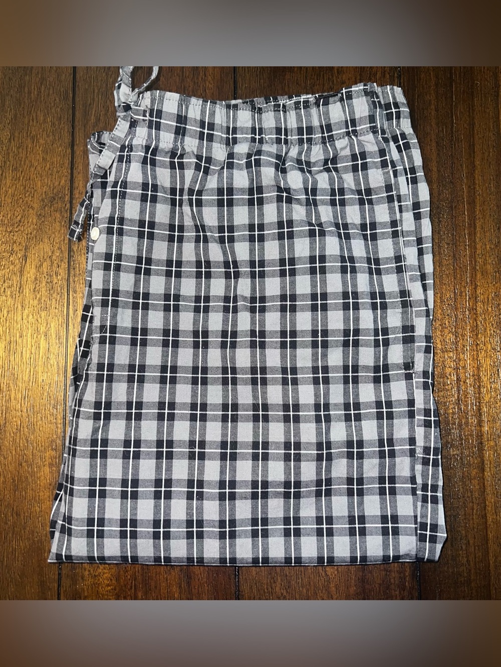 Goodfellow & Co Black and Gray Plaid Pajama Pants